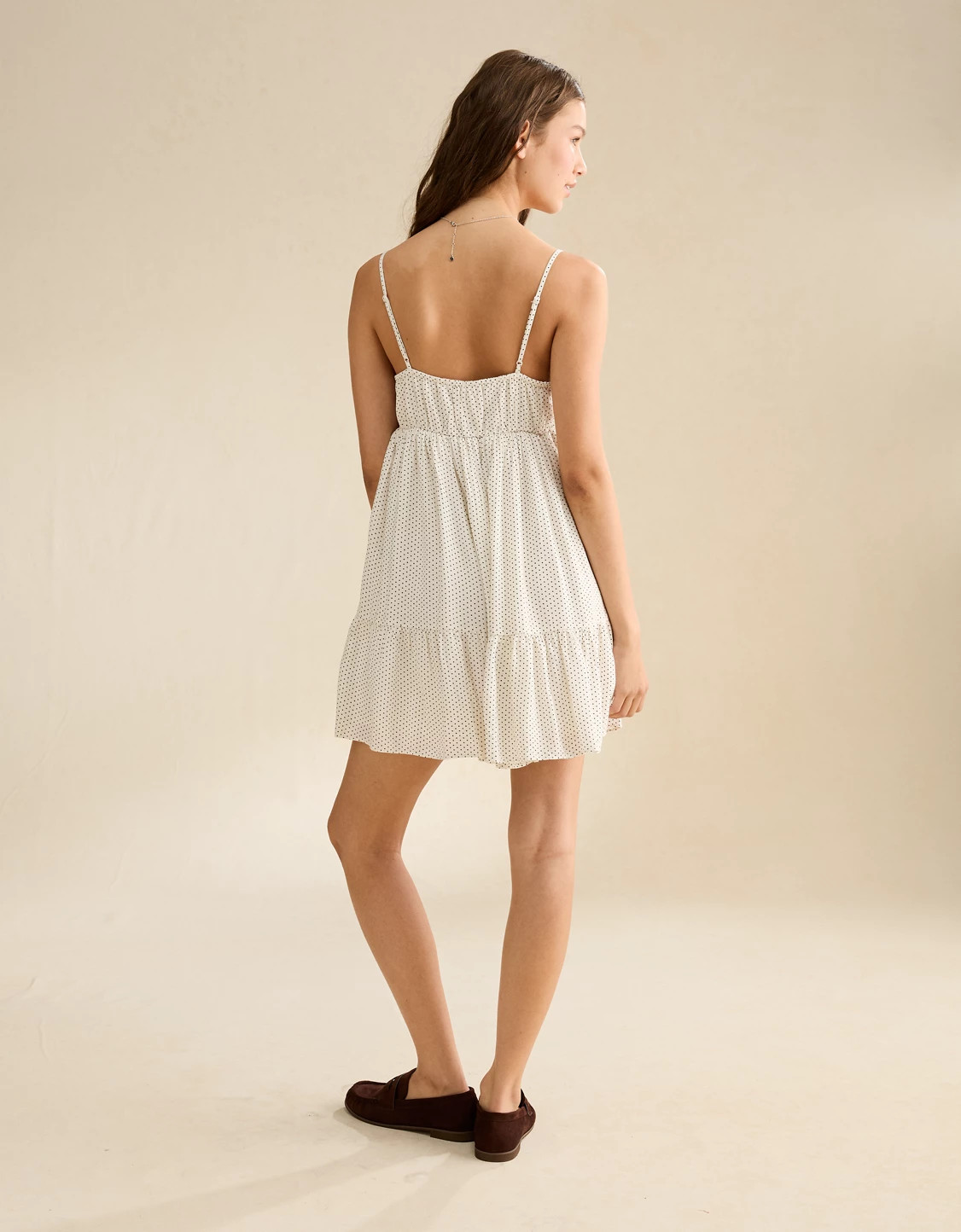 AE Babydoll Slip Mini Dress | American Eagle Outfitters (US & CA)