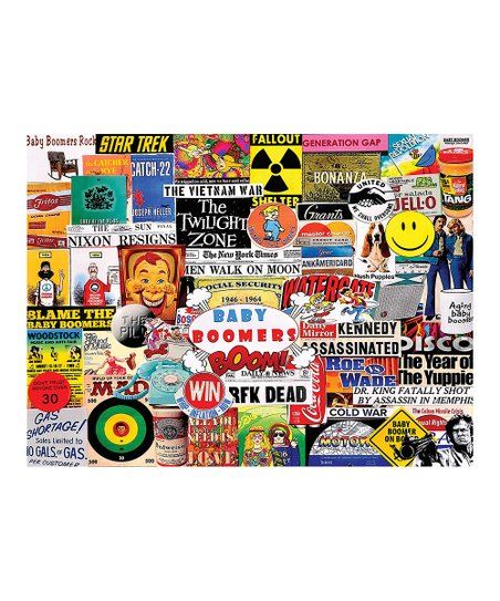 'Baby Boomers' 1000-Piece Puzzle | Zulily