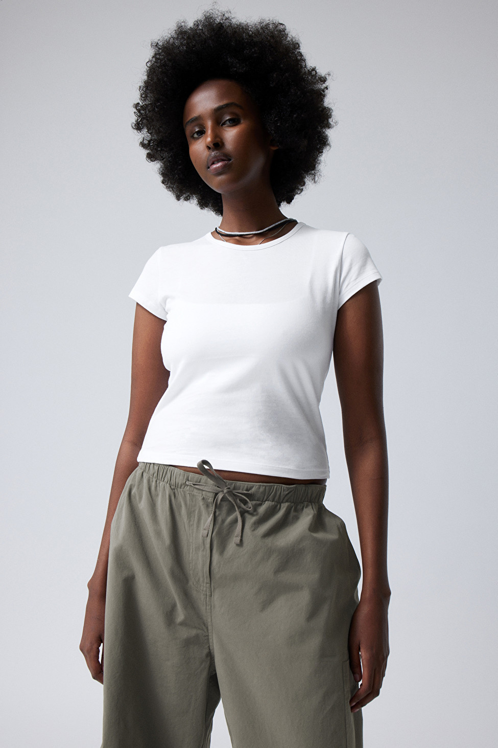 Kuscheliges T-Shirt | Weekday