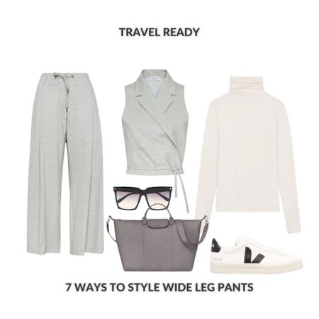 Stay comfortable and stylish while traveling by wearing wide leg pants with a cozy knit sweater or a classic trench coat. Pair them with slip-on sneakers or ankle boots and a crossbody bag for a practical yet chic travel outfit.


#LTKstyletip #LTKSeasonal #LTKtravel