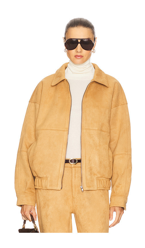 Nakedvice The Jude Bomber Jacket in Tan. Size L. Also in M, S, XS. | Revolve Clothing (Global)