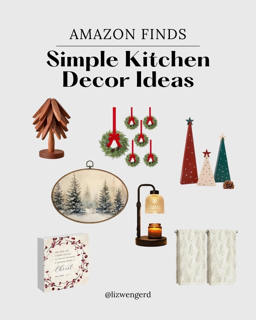 Cute Christmas decor ideas for your kitchen!

Minimalistic Christmas decor, kitchen decor, winter home decor, kitchen home decor, countertop decor ideas

#LTKSeasonal #LTKHome #LTKHoliday