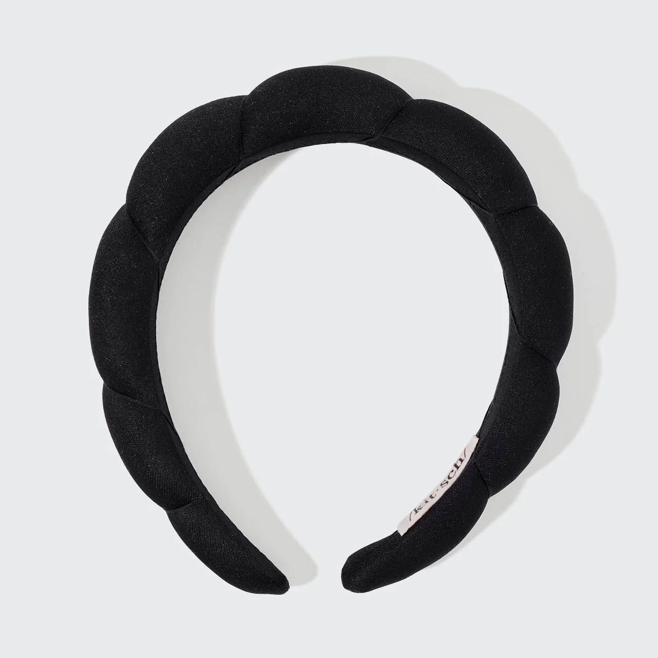 Recycled Fabric Cloud Headband 1pc - Black | Kitsch