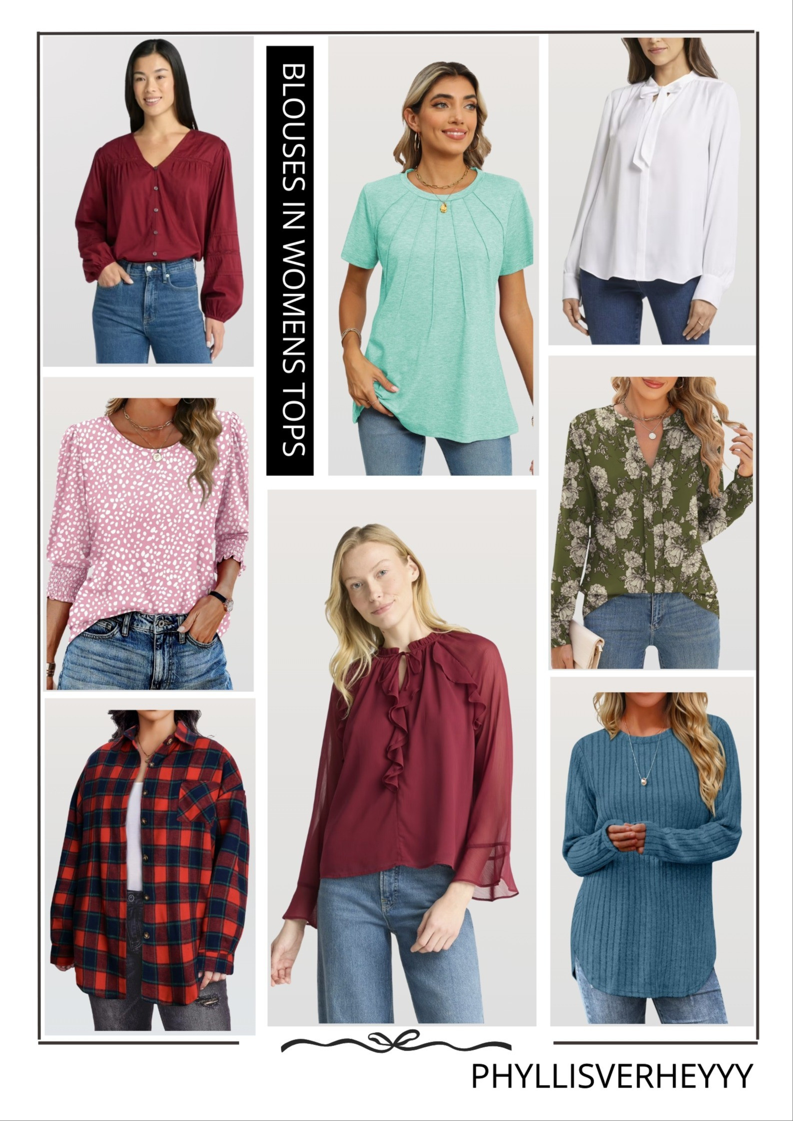 Blouses in Women's Tops 

#LTKSeasonal #LTKActive #LTKU