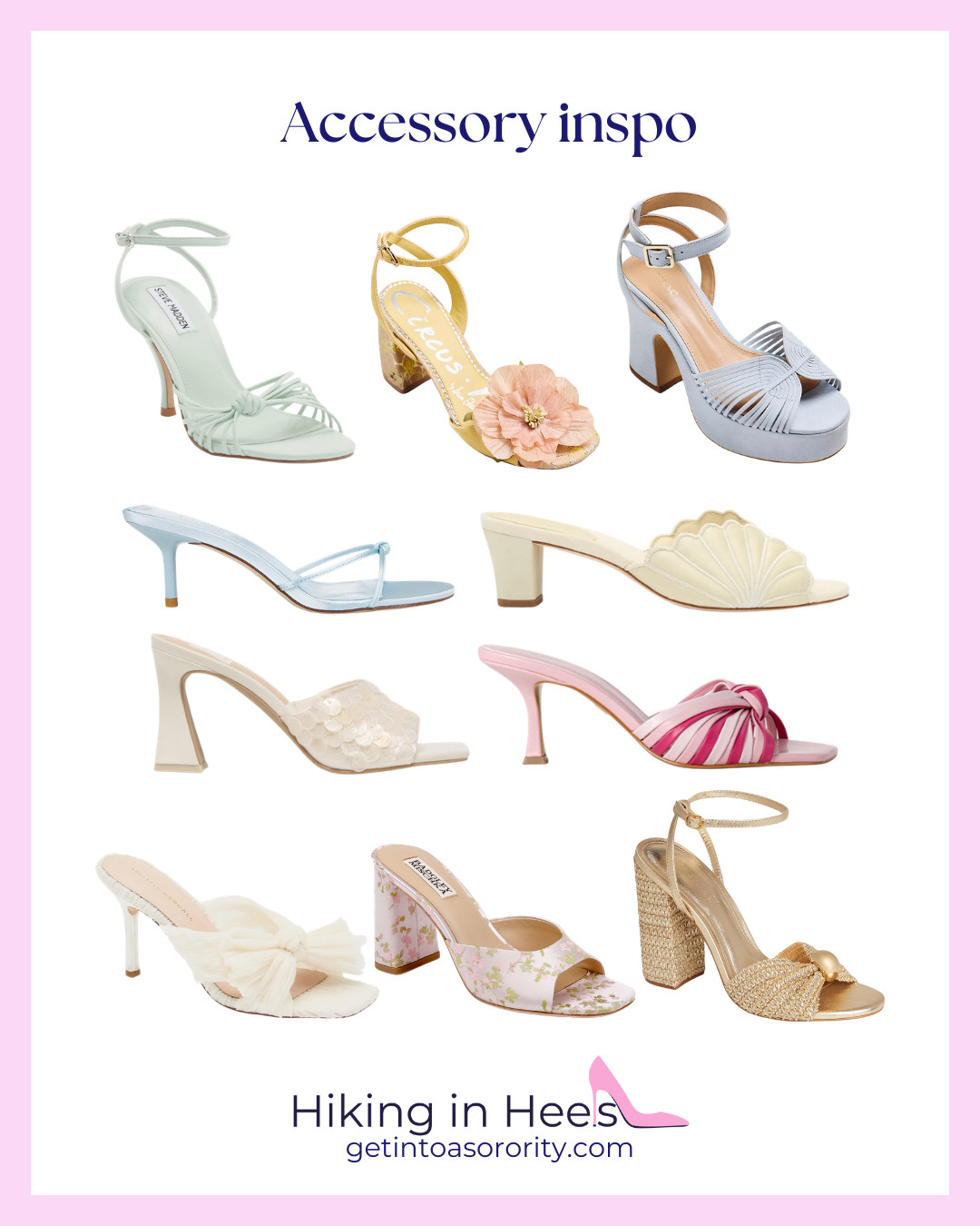 It’s never too early to make sure you look and feel your very best for recruitment 💕 Obsessed with these accessories for fall rush, but these would be so adorable for graduation events, sports banquets, and sorority mom’s weekends as well!! 

 #LTKValentine #LTKootd #LTKSeasonal