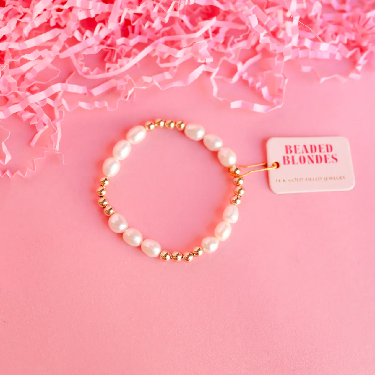 Willow Pearl Bracelet Gold | Extremely Refined Boutique