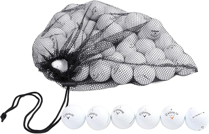 Clean Green Golf Balls for Callaway Golf Balls Brand Mix - Recycled & Used Golf Balls Bulk in Goo... | Amazon (US)