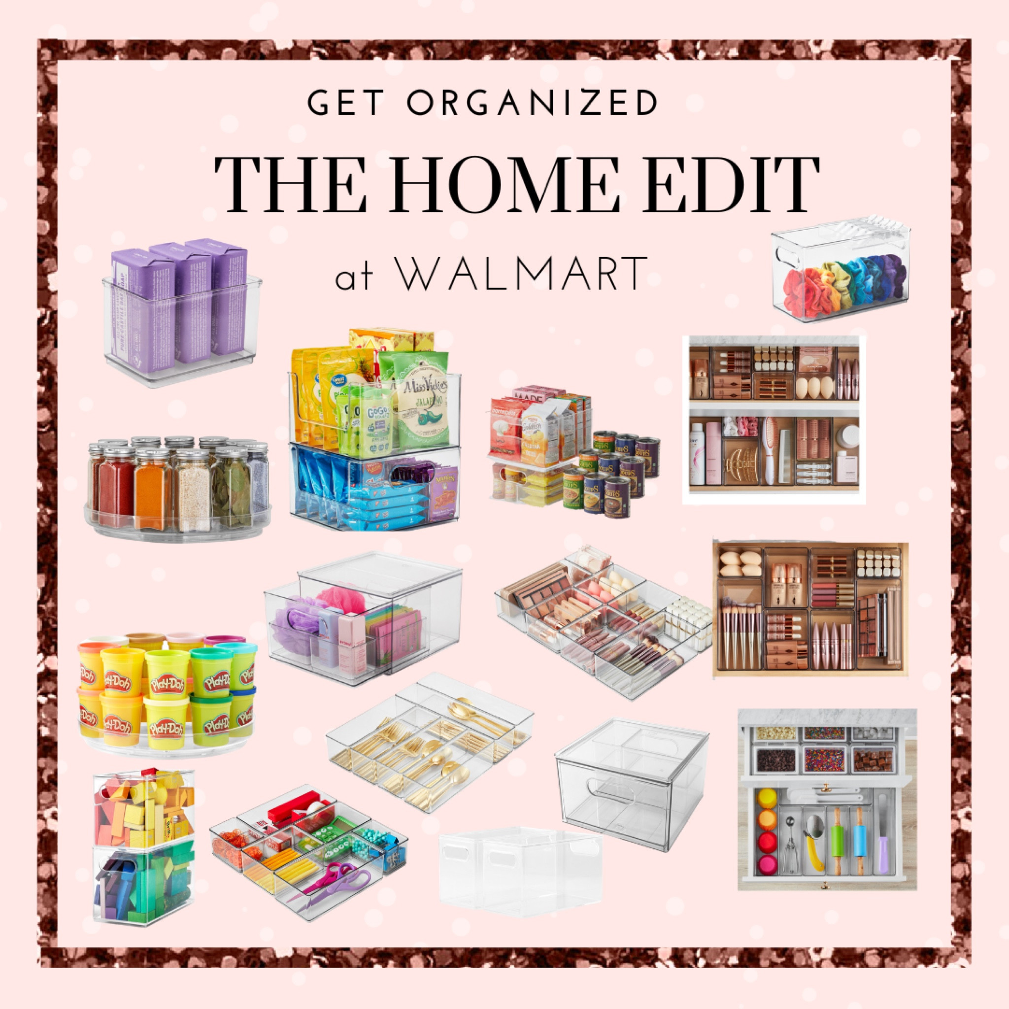 Organize your makeup, beauty products, pantry, drawers, toys, desk, craft supplies and craft room with The Home Edit organization system. #thehomeedit #Organization #storagebins

#LTKhome #LTKFind #LTKfamily