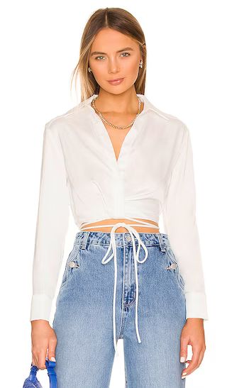 Perry Top in White | Revolve Clothing (Global)