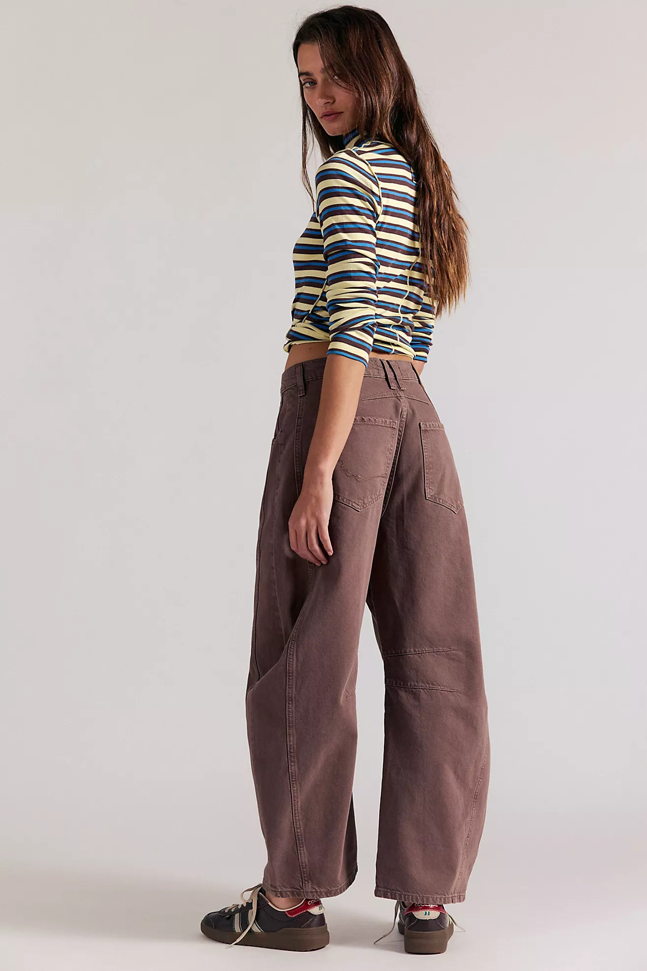 We The Free Good Luck Mid-Rise Barrel Jeans | Free People (Global - UK&FR Excluded)
