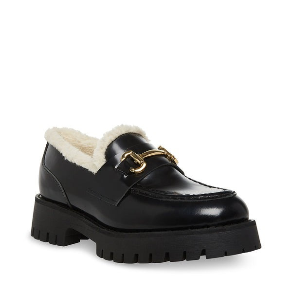 LANDO-F BLACK LEATHER | Steve Madden (US)