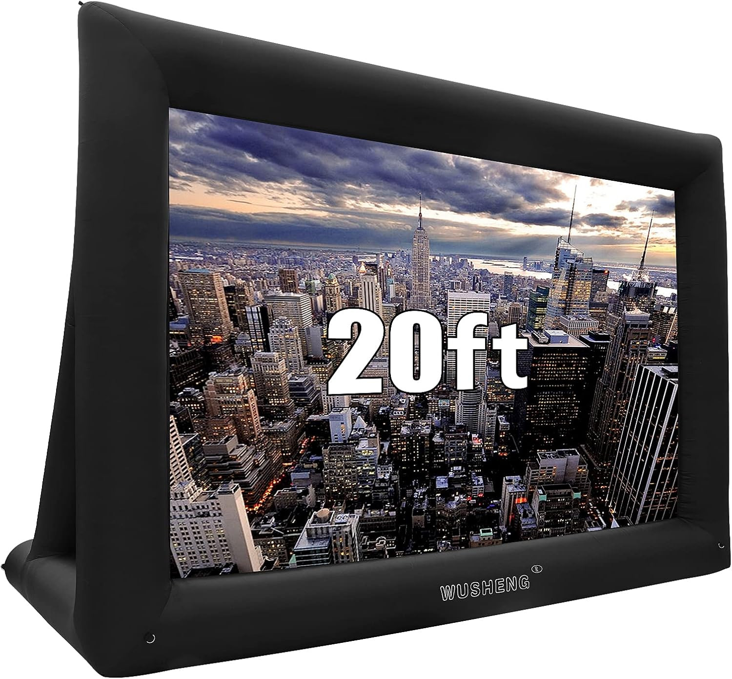 20 Feet Inflatable Outdoor and Indoor Theater Projector Screen - Includes Inflation Fan, Tie-Down... | Amazon (US)