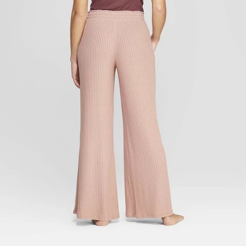 Women's Wide Rib Wide Leg Lounge Pants - Stars Above™ | Target