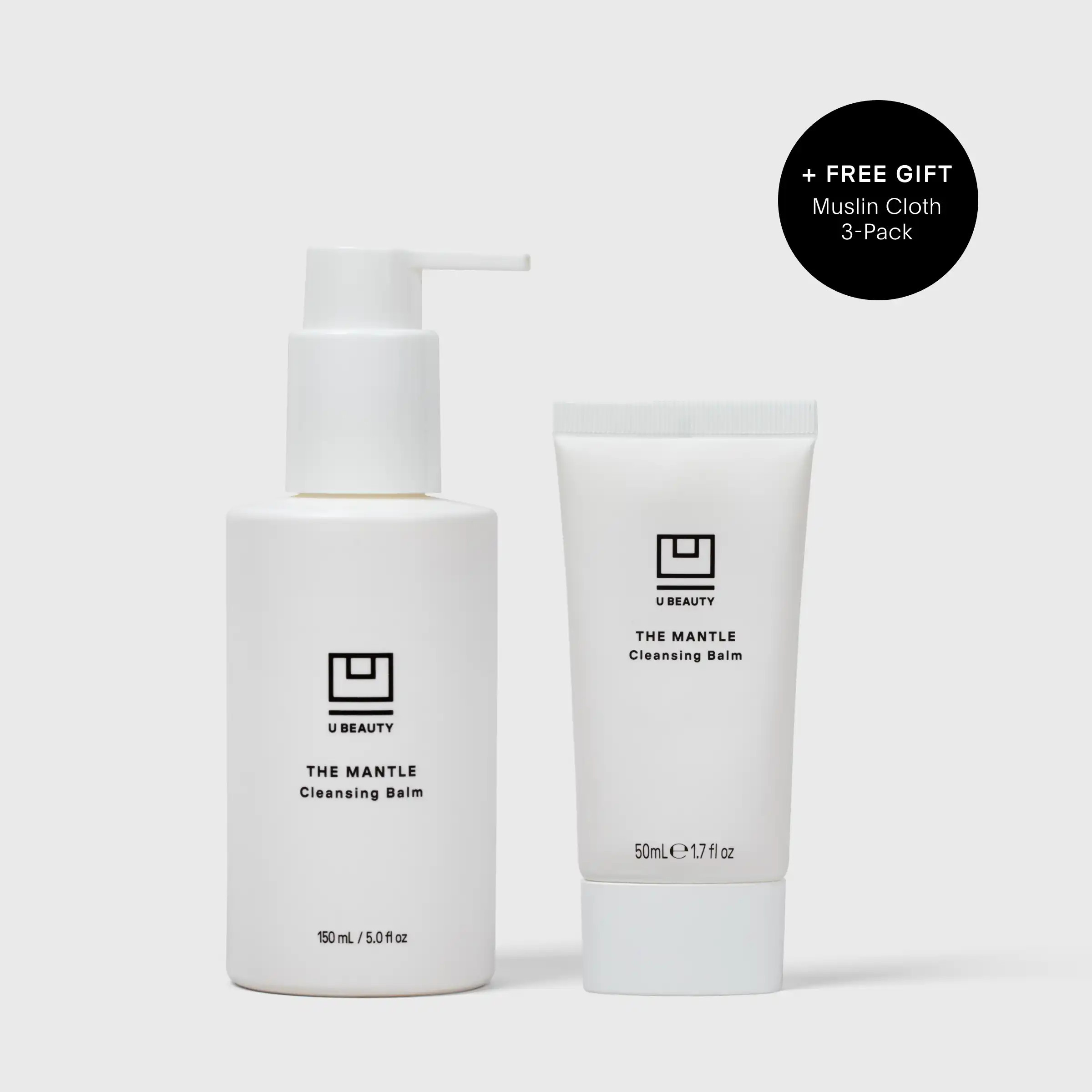 The MANTLE Cleansing Balm 150ml + 50ml | U Beauty