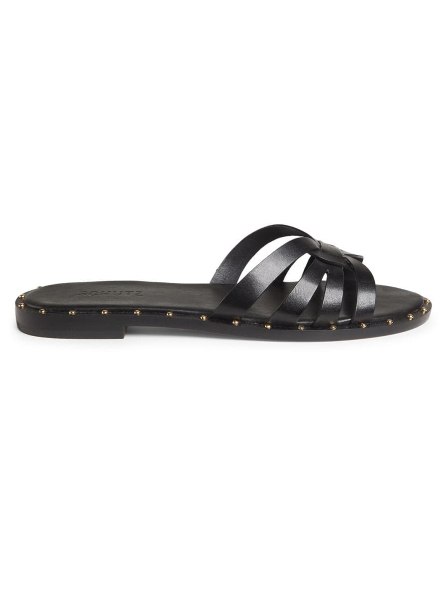 Phoenix Leather Strappy Sandals | Saks Fifth Avenue