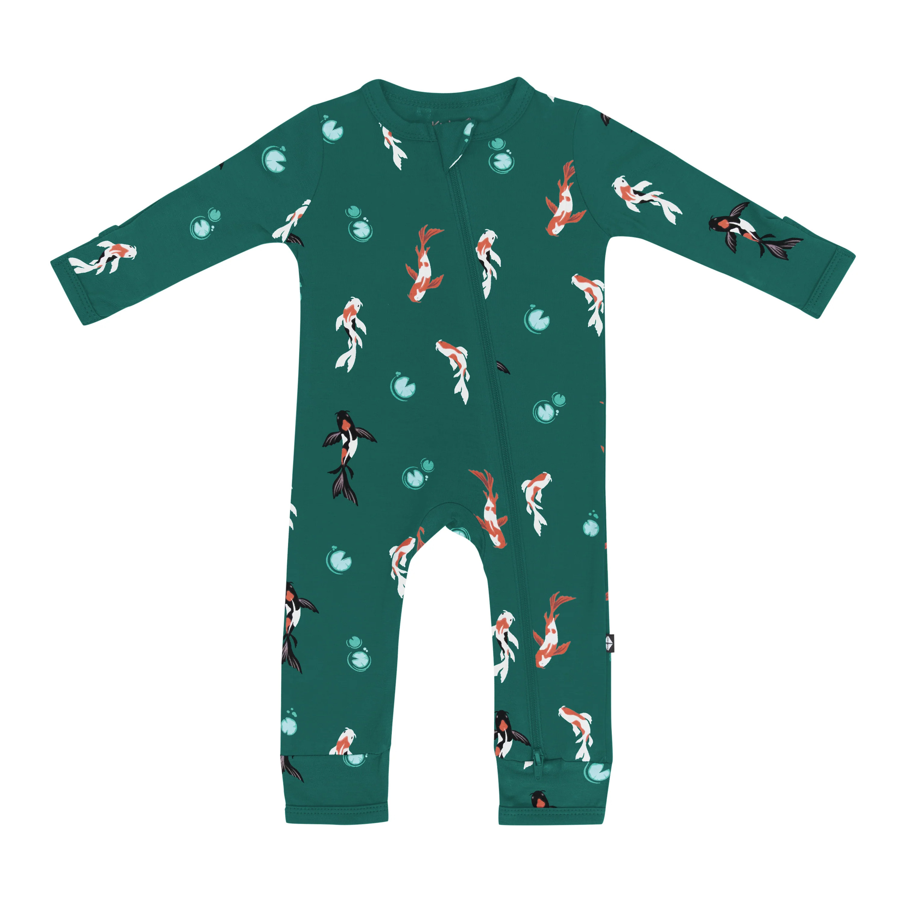 Zippered Romper in Koi | Kyte BABY