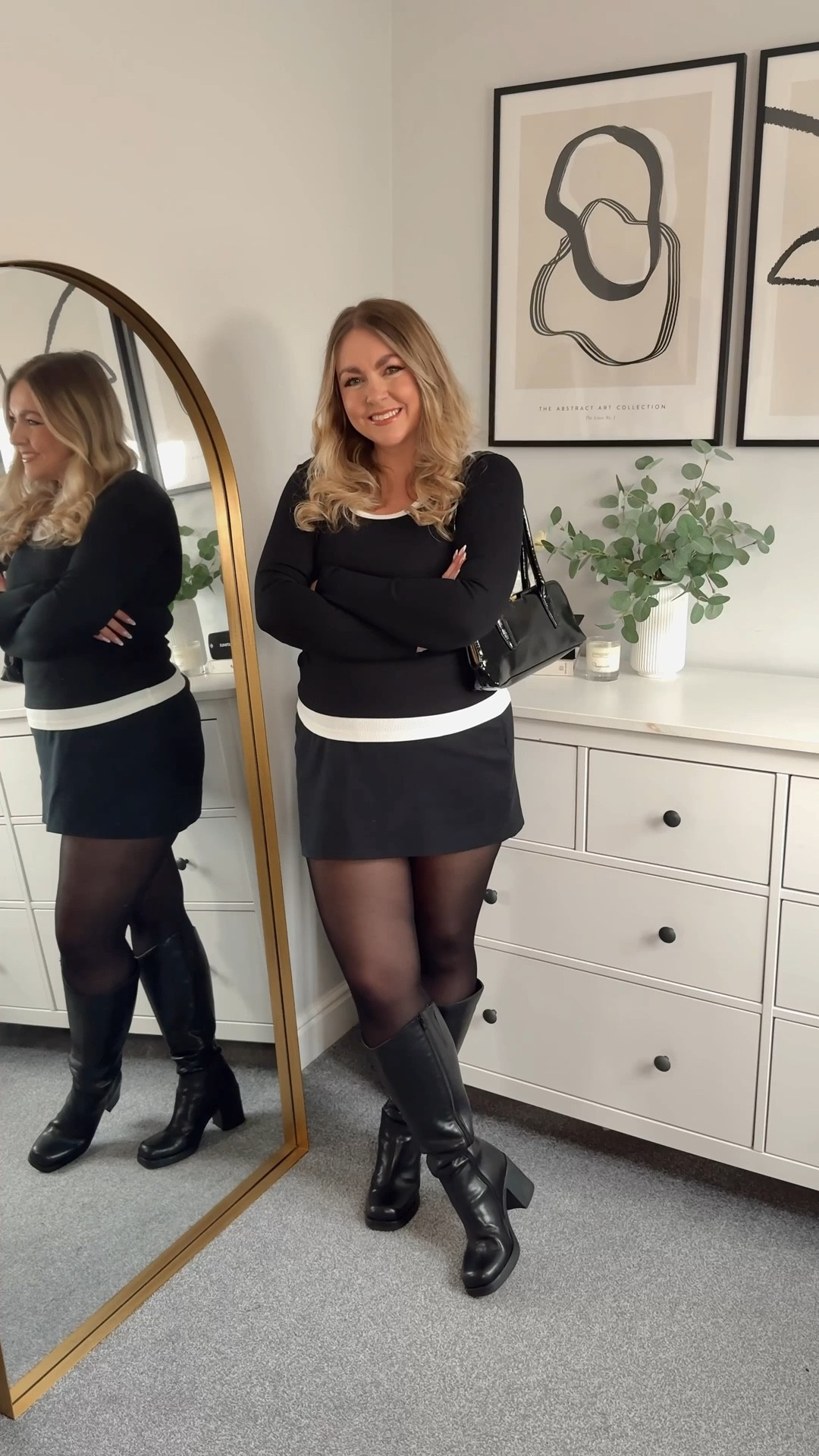 Miss Rachel greens iconic 90s look on a UK size 12/14 body 🖤🫶🏻✨

#LTKootd #LTKgrwm #LTKMidsize