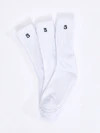 3 Pack Scrunch Socks - White | Buffbunny