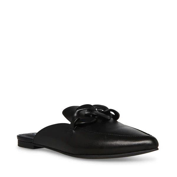 FLEUR BLACK LEATHER | Steve Madden (US)