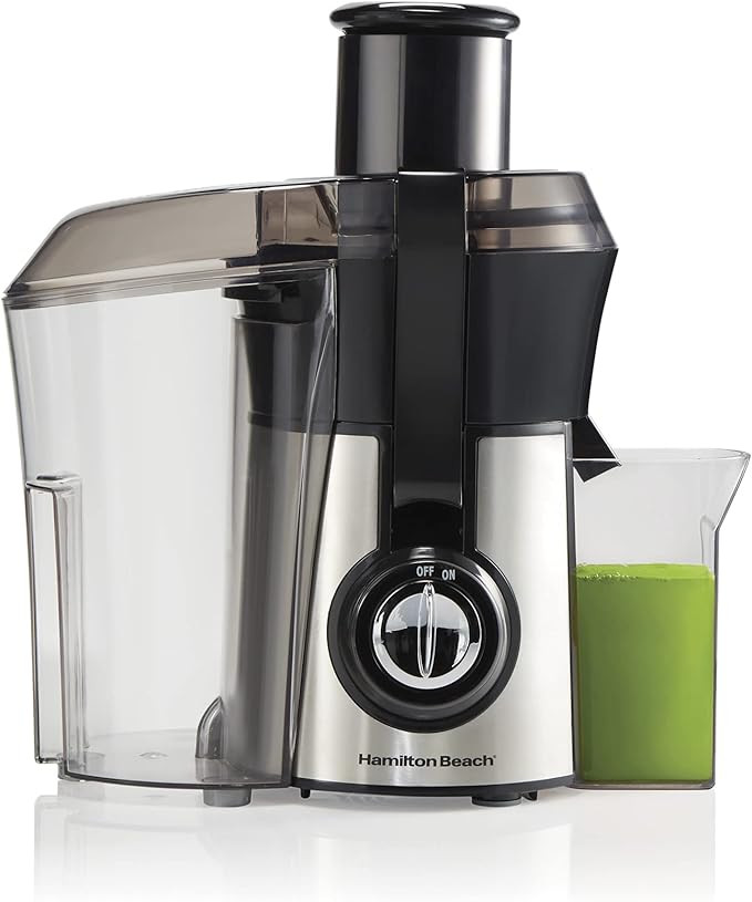 Hamilton Beach Juicer Machine, Big Mouth Large 3” Feed Chute for Whole Fruits and Vegetables, E... | Amazon (US)