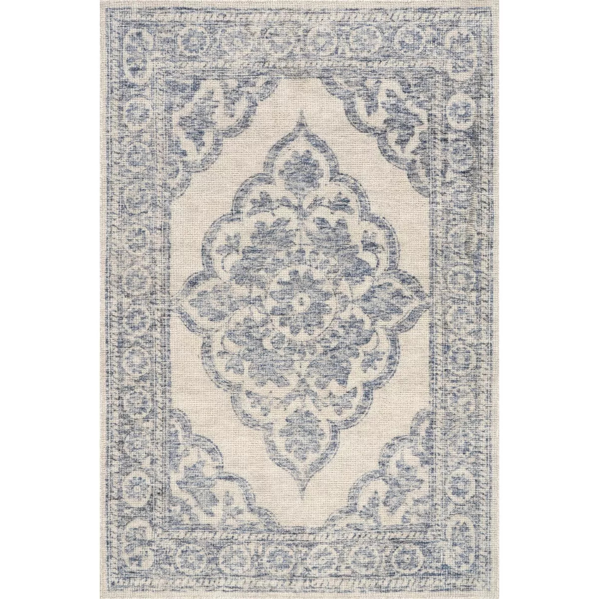 Padma Lakshmi x Rugs USA - Istanbul Hand-Tufted Ornate Border Wool-Blend Rug | Target