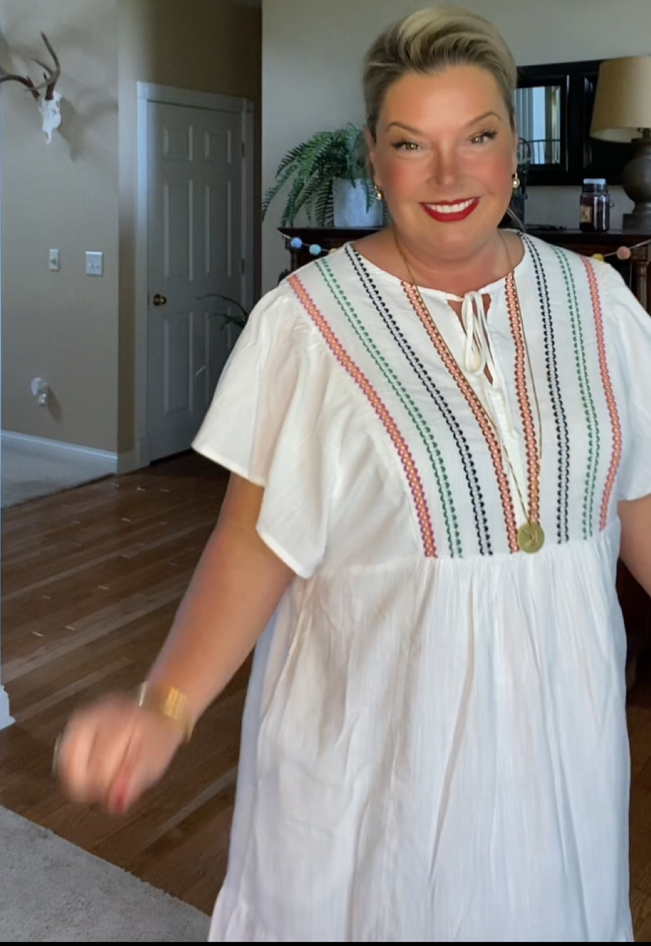 Love a colorful embroidered top ☀️

#LTKstyletip #LTKcurves #LTKSeasonal