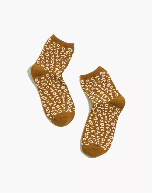 Animal Ankle Socks | Madewell