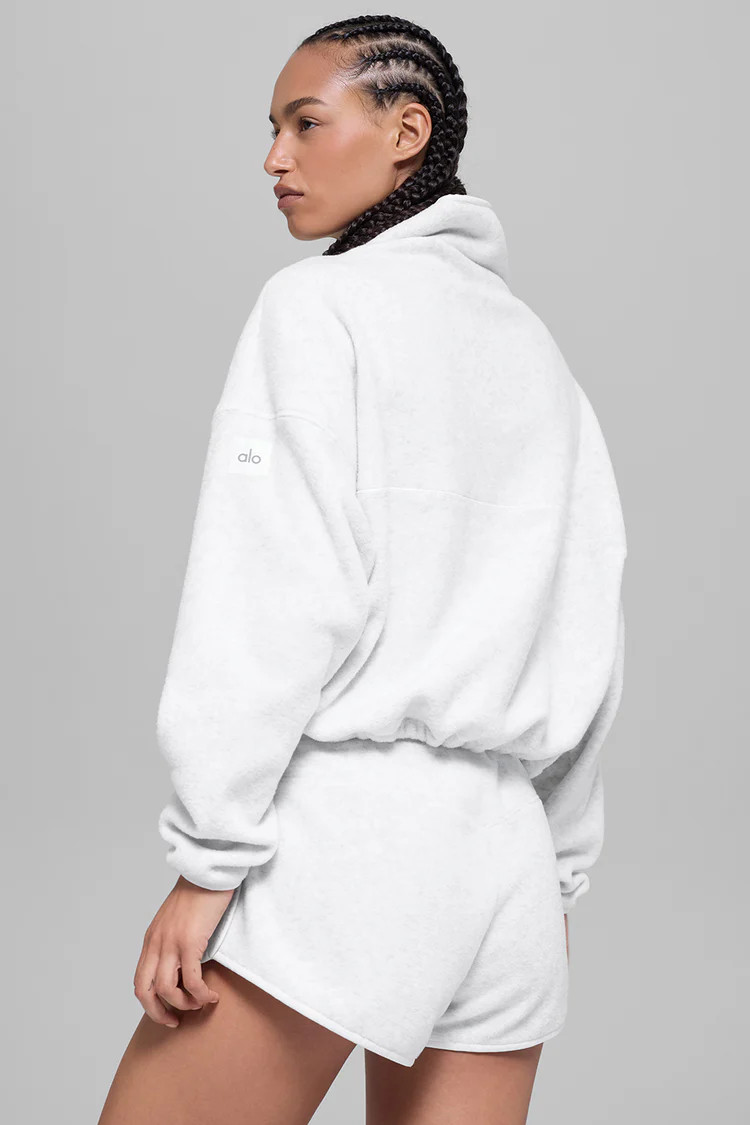 Polar Fleece Retreat Cover Up - Winter Frost | Alo Yoga (US)