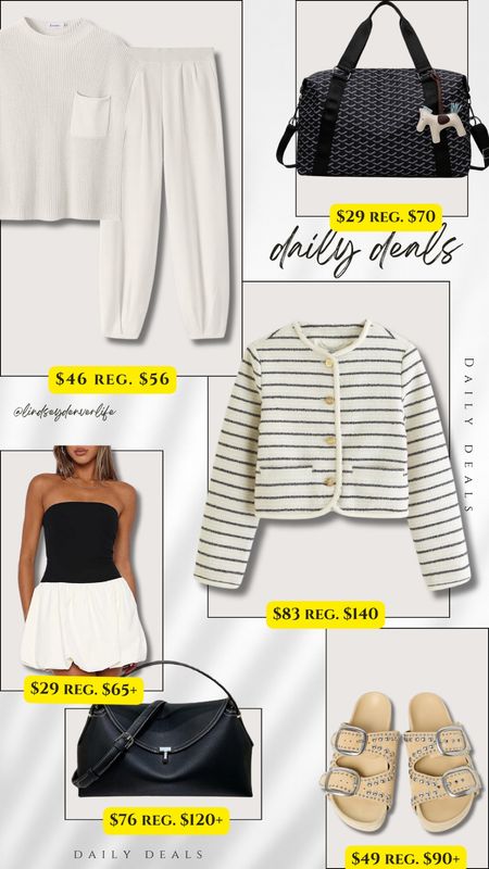 ✨Tap the bell above for daily elevated Mom outfits.

Todays deals, Free People sweater, stripe blazer, bubble skirt dress, Goyard, duffle bag, Toteme

"Helping You Feel Chic, Comfortable and Confident." -Lindsey Denver 🏔️ 

  #over45 #over40blogger #over40style #midlife  #over50fashion #AgelessStyle #FashionAfter40 #over40 #styleover50 #syyleover40Midsize fashion, size 8, size 12, size 10, outfit inspo, maxi dresses, over 40, over 50, gen X, body confidence


Follow my shop @Lindseydenverlife on the @shop.LTK app to shop this post and get my exclusive app-only content!

#liketkit #LTKOver40 #LTKMidsize #LTKFindsUnder50
@shop.ltk
https://liketk.it/4IpYi