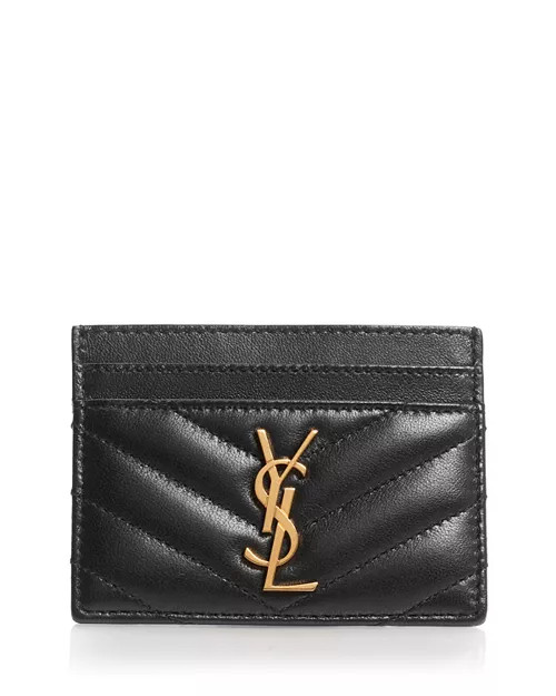 Saint Laurent Cassandre Matelasse Card Case | Bloomingdale's (US)