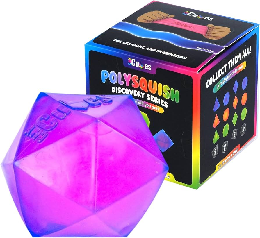 CMY Cubes PolySquish Discovery Series - Blind Box- Mystery Squishy - Color Mixing Sensory Stress ... | Amazon (US)