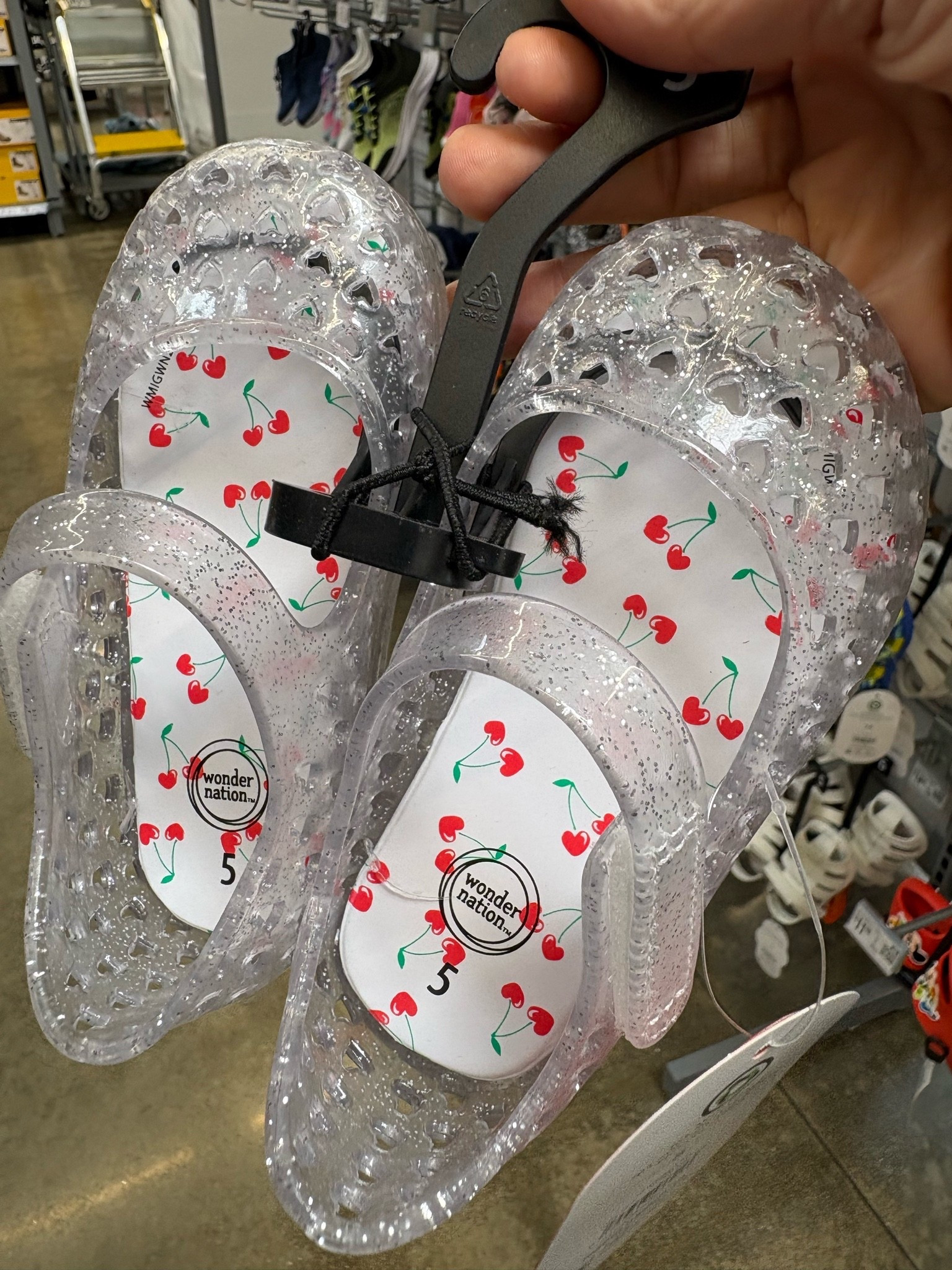 Wonder Nation Baby and Toddler Girls Mary Jane Jelly Shoes

These toddler jelly shoes are giving ALL the nostalgic 90s vibes ✨👧💖
These Wonder Nation Baby and Toddler Girls Mary Jane Jelly Shoes are such a cute and affordable summer shoe find at just $8. The clear glitter jelly design adds the perfect sparkle while still being practical for everyday wear.
I love jelly shoes because they’re waterproof, easy to clean, lightweight, and perfect for everything from playground days and water play to beach trips, pool days, vacations, and dress-up outfits. The Mary Jane style also makes them cute enough for everyday outfits while still being super functional for summer.
If you’re shopping for toddler girl shoes, summer sandals, waterproof kids shoes, or cute affordable Walmart finds, these are definitely worth grabbing before they’re gone!

#LTKKids #JellyShoes #ToddlerGirlShoes #MaryJaneShoes #SummerShoes #WalmartFinds #KidsFashion #AffordableFashion #ToddlerStyle #90sNostalgia

#LTKSeasonal #LTKBaby #LTKKids
