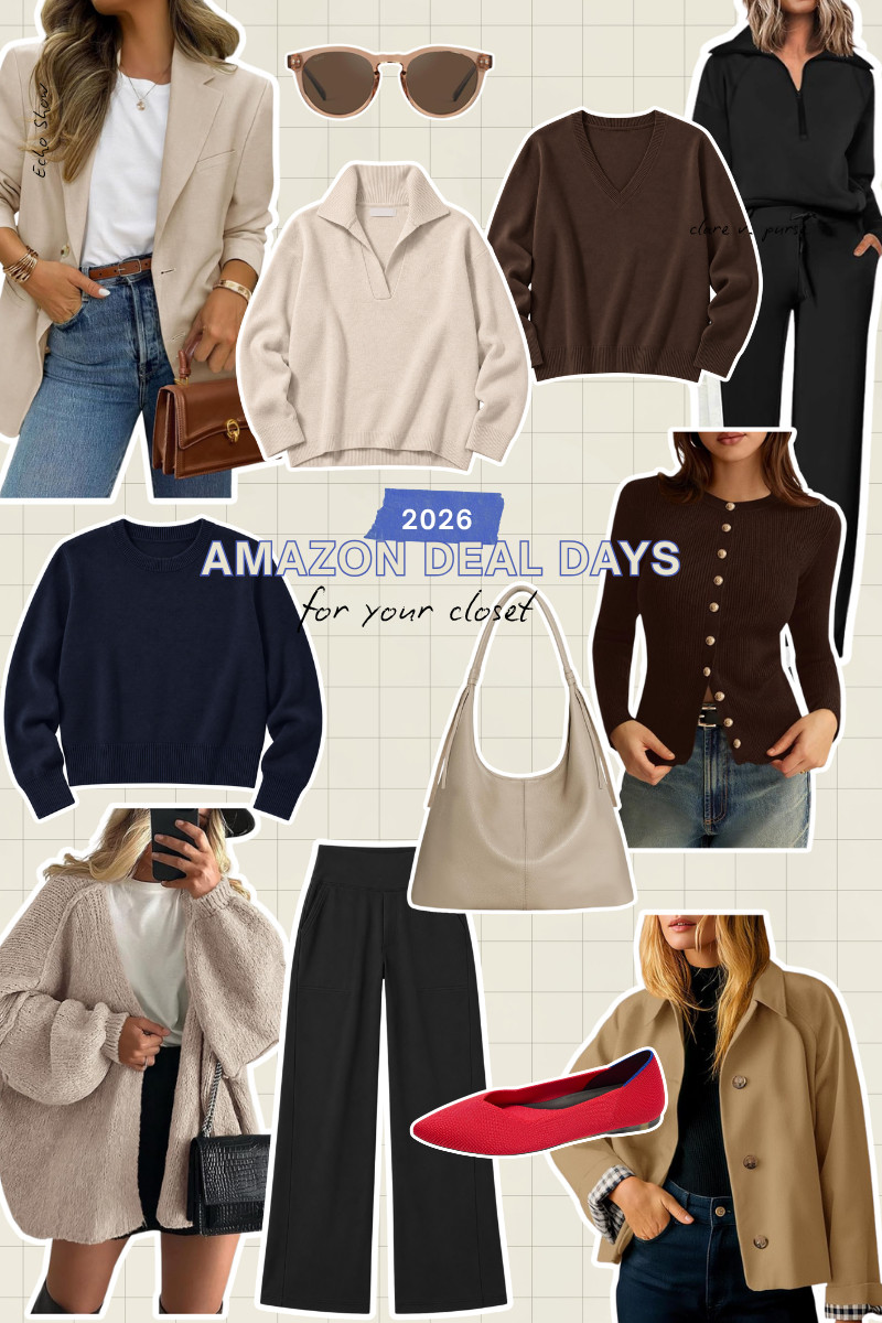 My picks for Amazon Prime Day! All fashion finds are under $100 -- even the leather bag!  

 