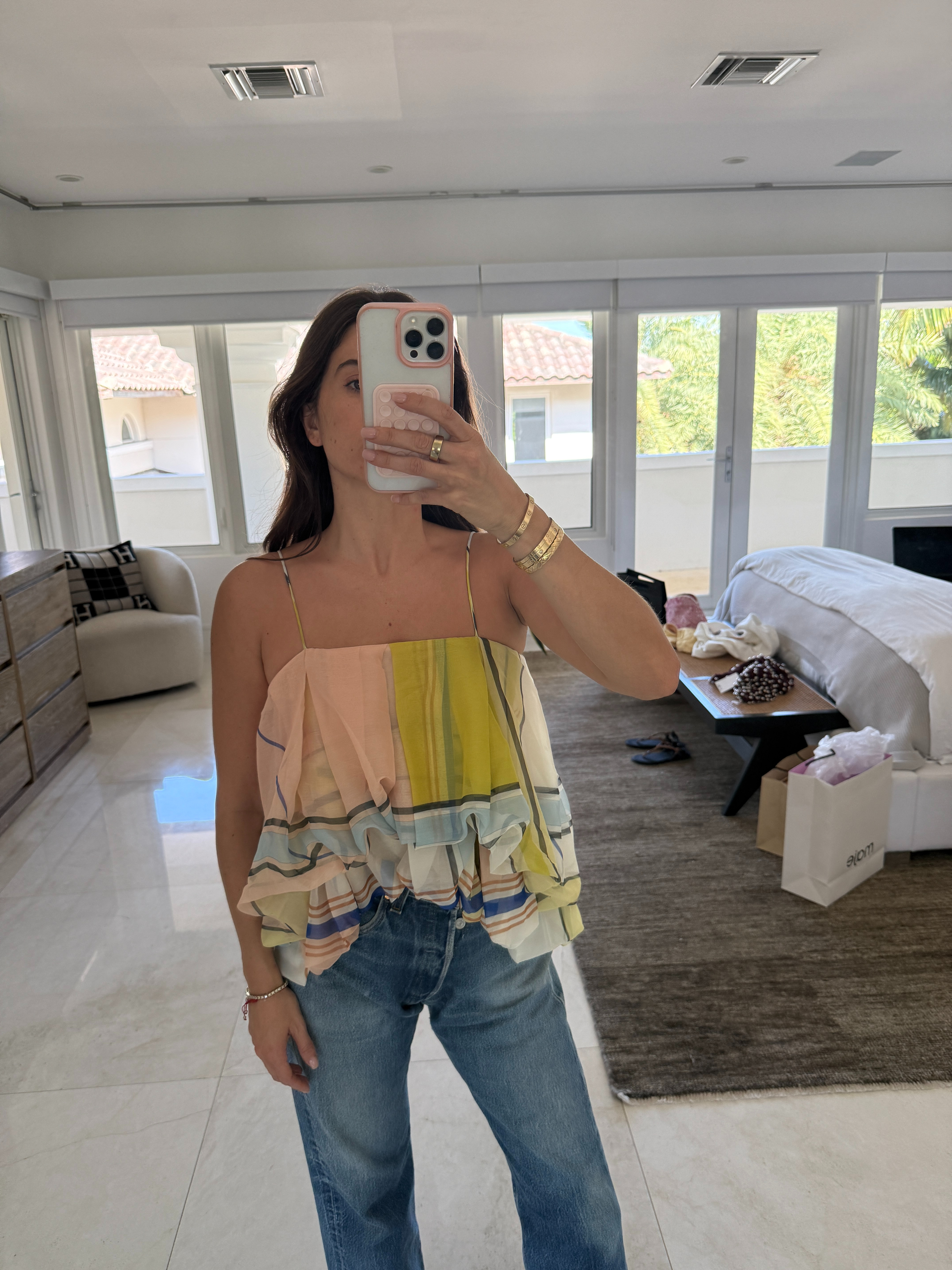 Love this pop of color 🍋‍🟩🤍 

 #LTKStyleTip