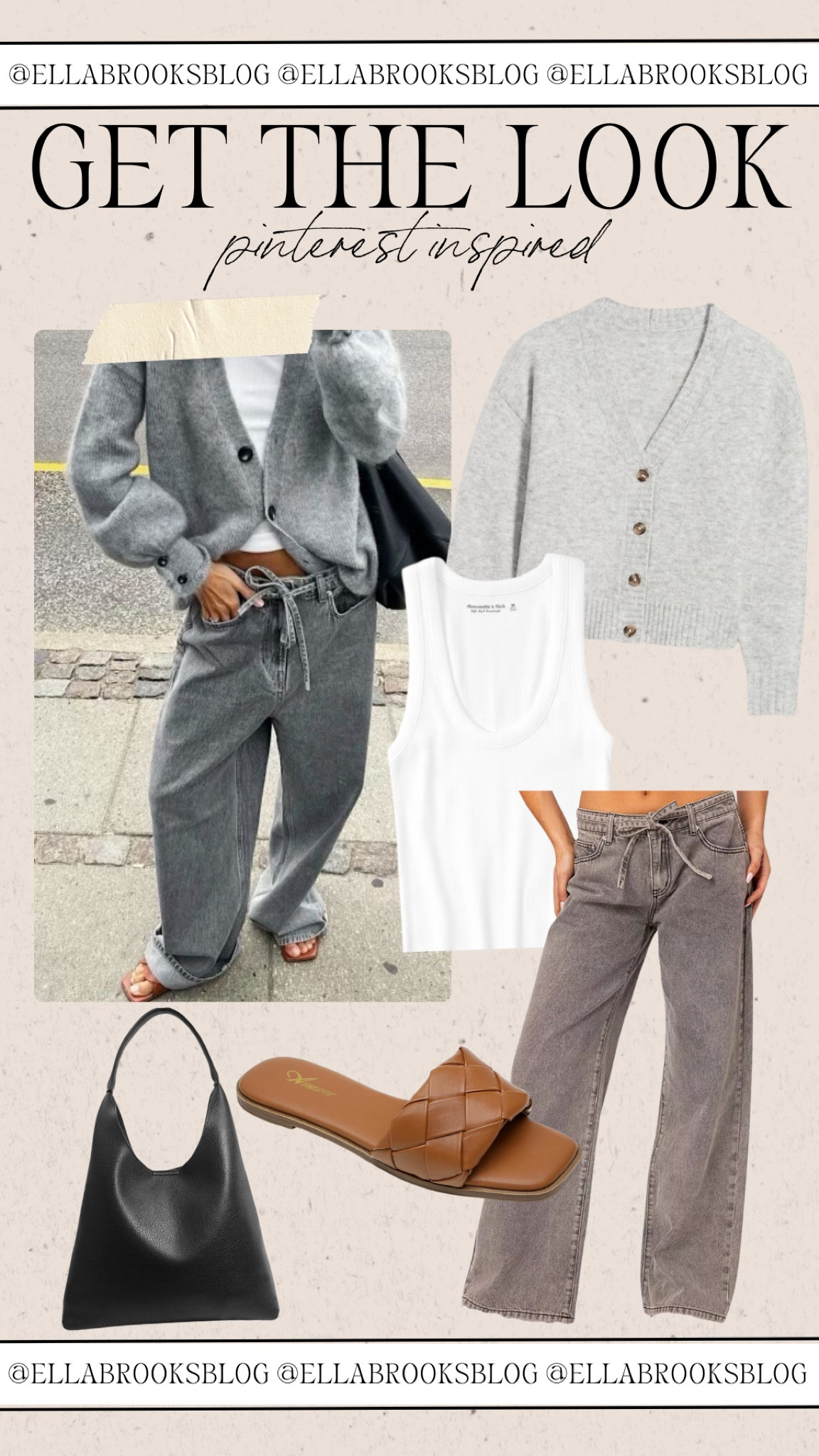 Get the look: Pinterest inspired outfit for fall!

Fall outfit, grey tie jeans, grey cardigan sweater, Amazon sandals, Amazon bag, trendy fall outfit

#LTKItBag #LTKShoeCrush #LTKStyleTip