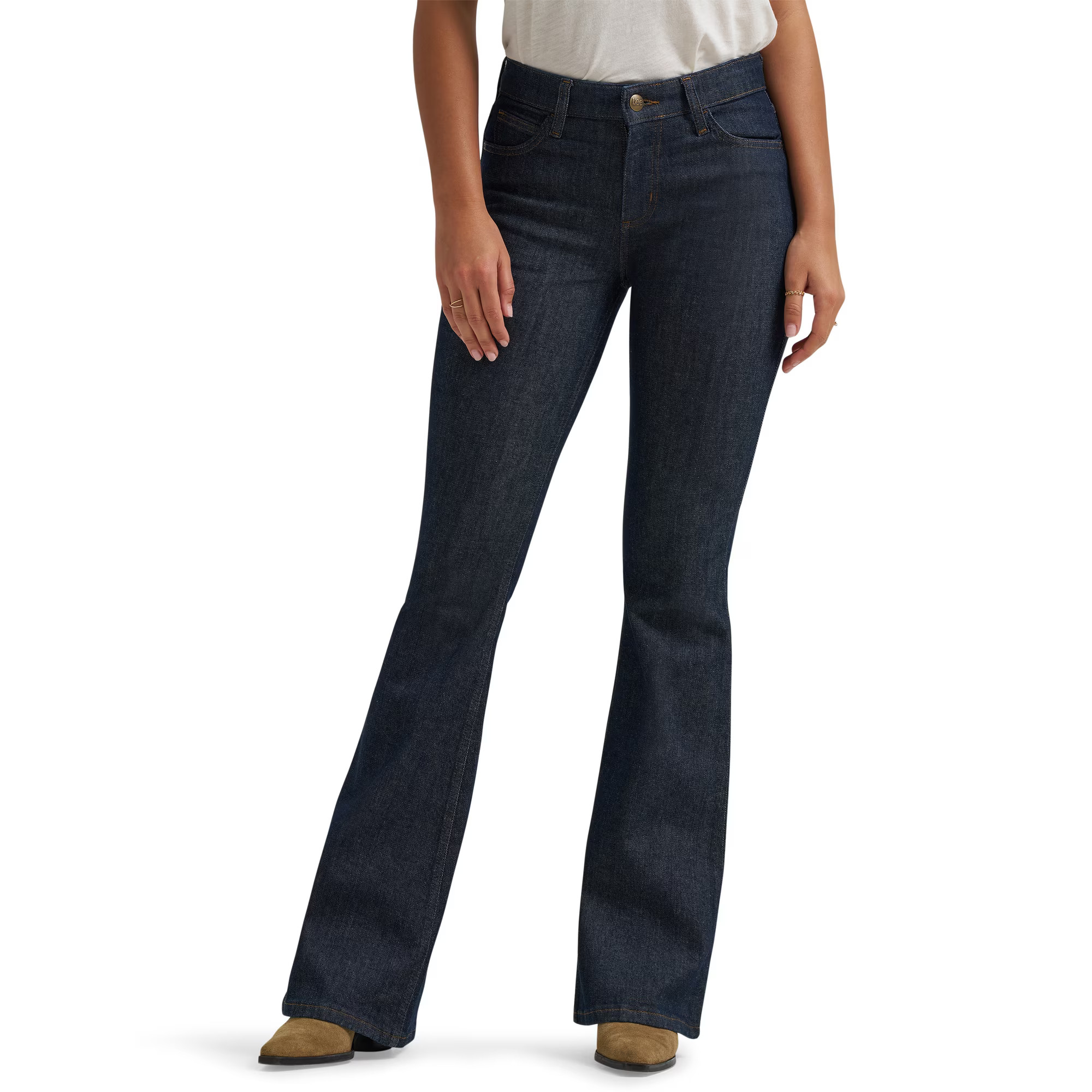 Lee® Women's Legendary Flare Jean, Available in Regular, Long, Short Inseams | Walmart (US)