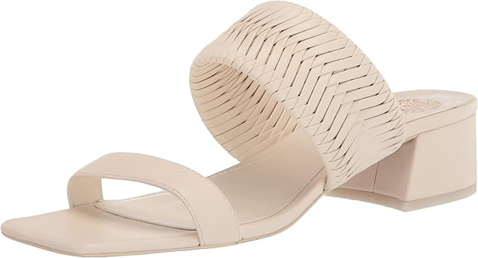 Vince Camuto Women's Shamira Woven Sandal Heeled | Amazon (US)