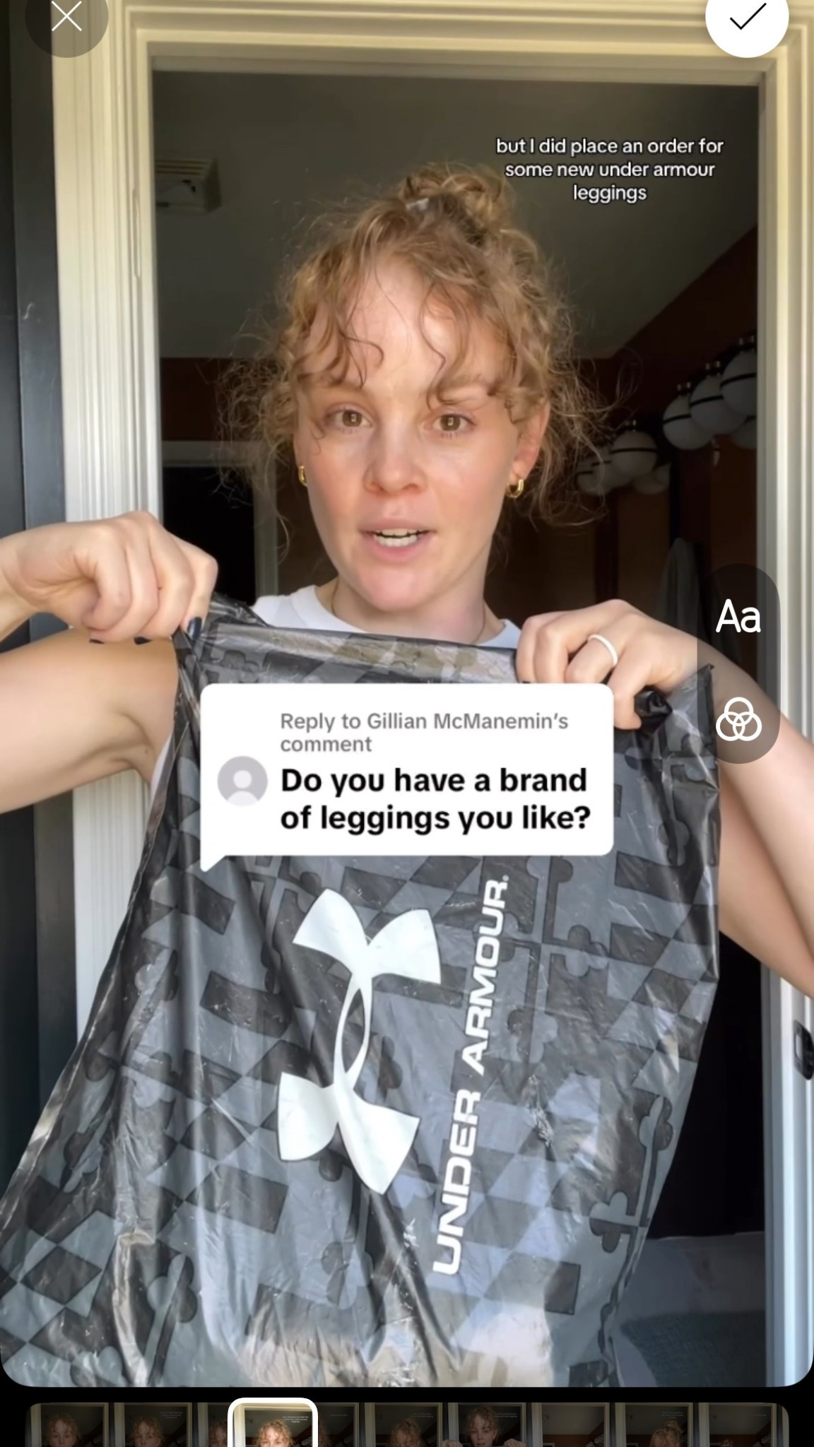 Usually a huge fan of Under Armour leggings but I might suggest playing around with the fits/colors they offer. All of these were on sale!