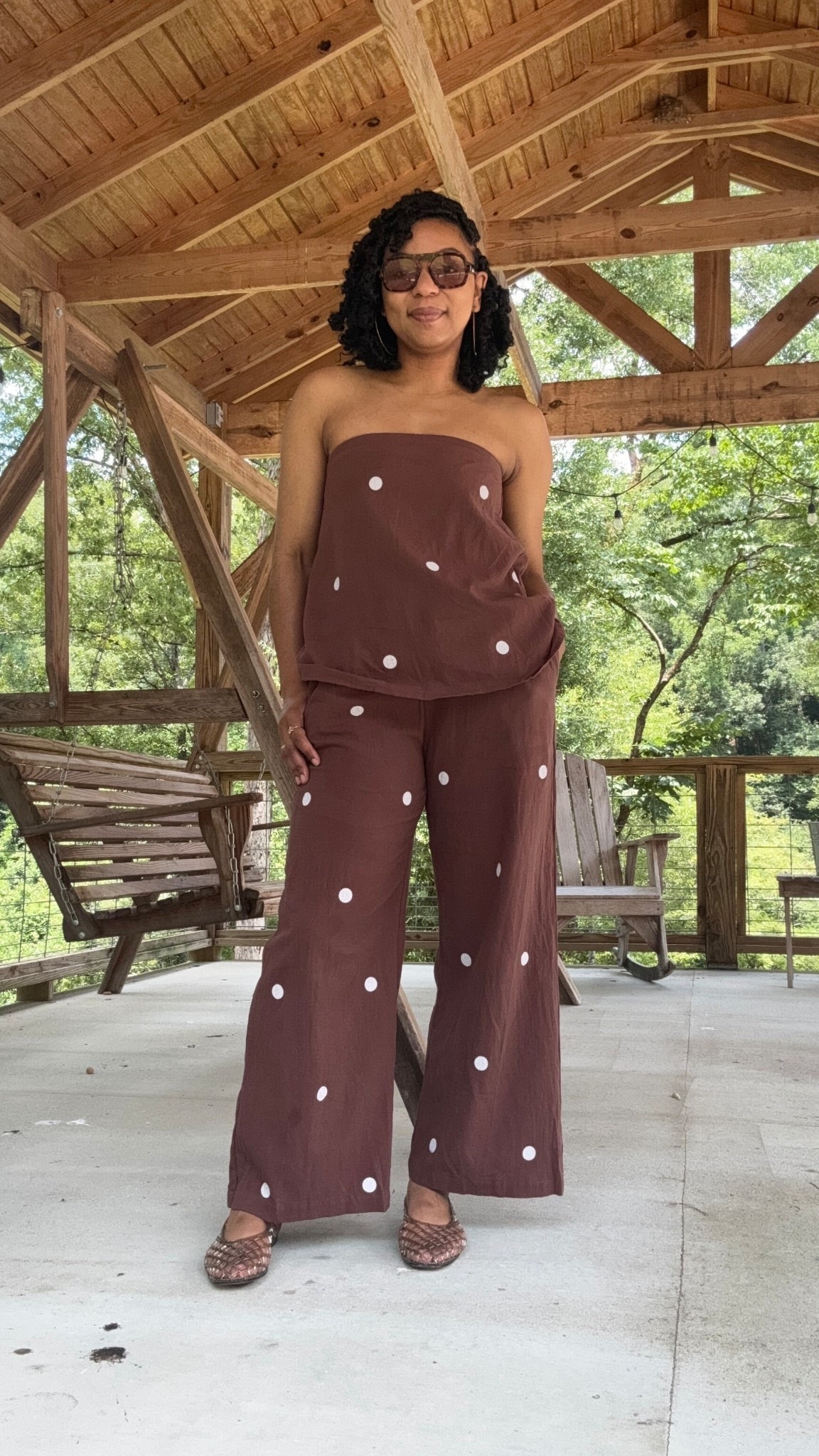 Matching summer set. Great to mix and match! And don’t forget the shoes - jellies for the win! 

#LTKOver40 #LTKStyleTip #LTKShoeCrush