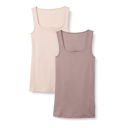 Amazon Essentials Women's Slim Fit Square Neck Tank Top | Amazon (US)
