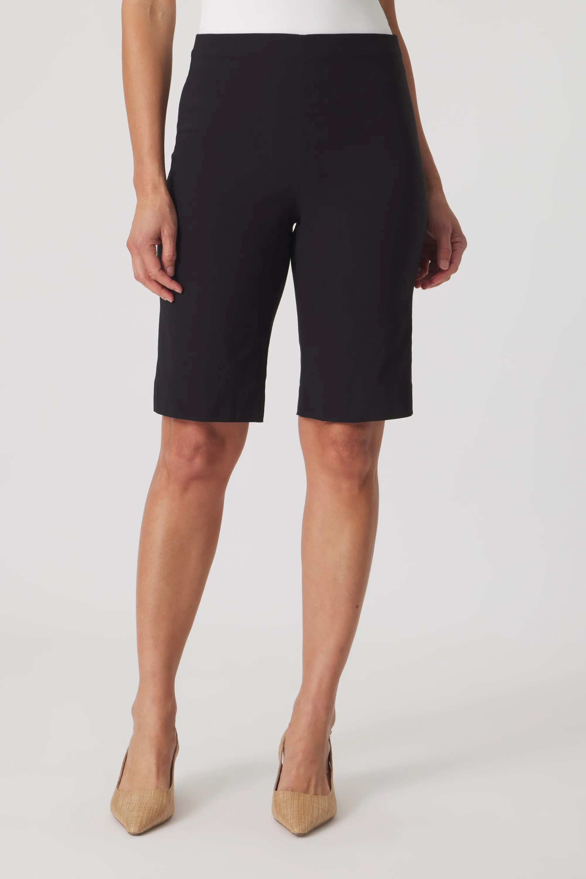Franne Golde Slim Stretch Bermuda Short (Women) | Nordstrom | Nordstrom