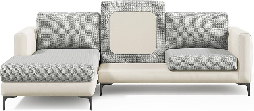 Magic Sofa Cover - Pet-Proof Sofa Seat Cover - Small, Classic Chrome Grey - Easy Installation, St... | Amazon (US)