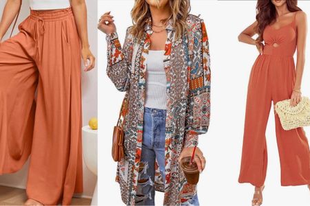 My most recent Amazon order. I love this peak a boo jumpsuit and patchwork kimono. 

#LTKstyletip #LTKSeasonal #LTKtravel