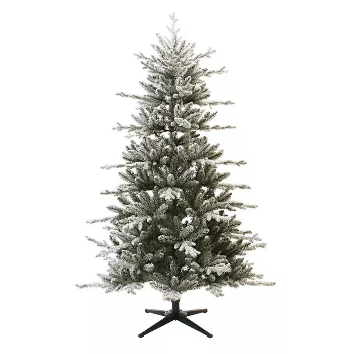 6ft Unlit Artificial Christmas Tree Flocked Balsam Fir - Wondershop™ | Target