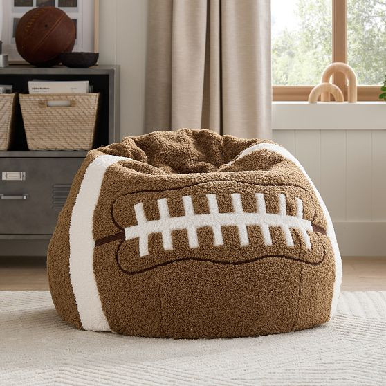 Large Football Bean Bag Chair Slipcover Only | Pottery Barn Teen