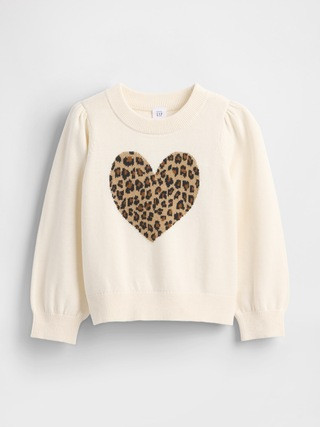 Baby & Toddler Puff-Sleeve Sweater | Gap (US)