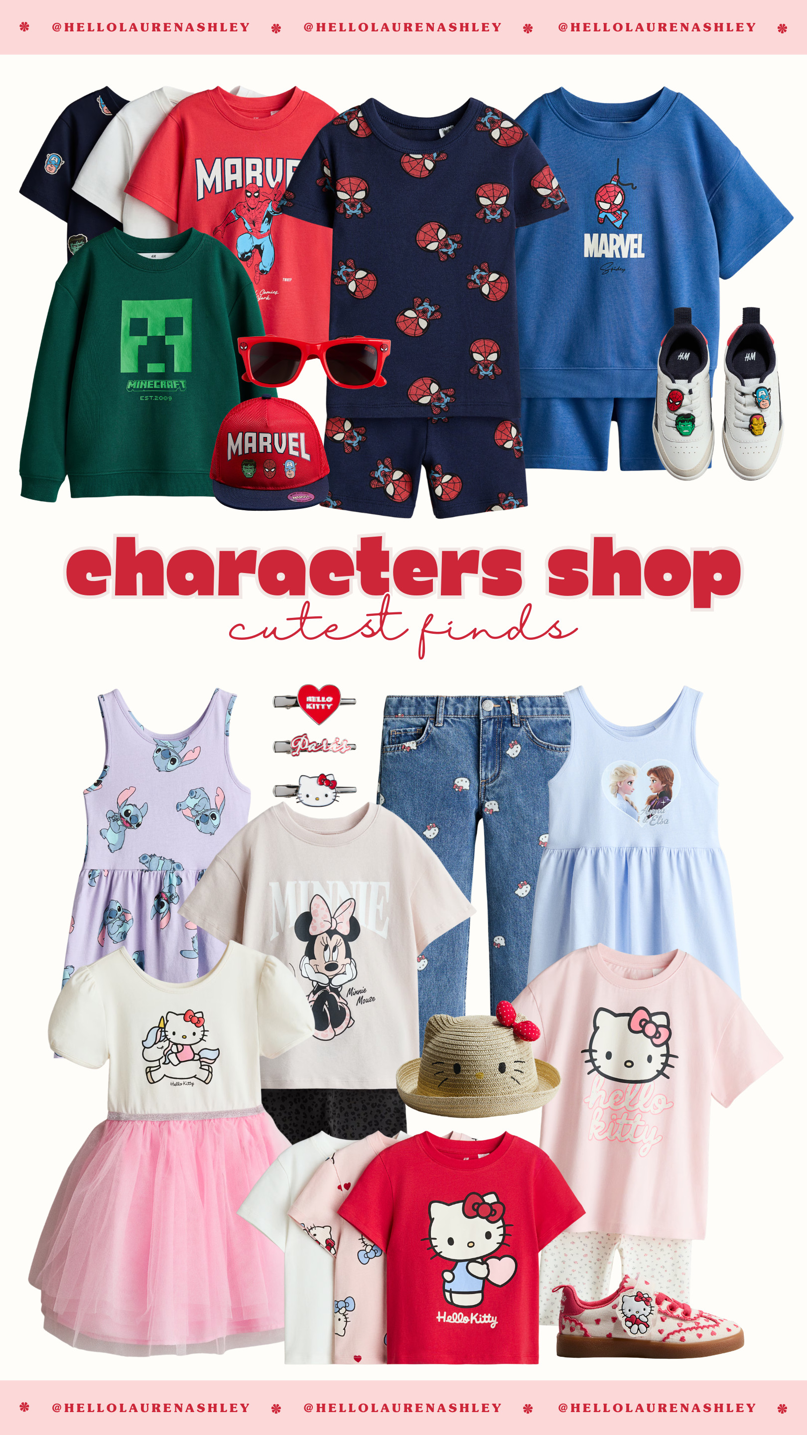 Cutest character finds for kids 💖 Hello Kitty, Disney & fun graphic pieces that make everyday outfits extra cute.

#kidstyle #characterstyle #disneykids 

 #LTKmomlife #LTKSeasonal #LTKBaby