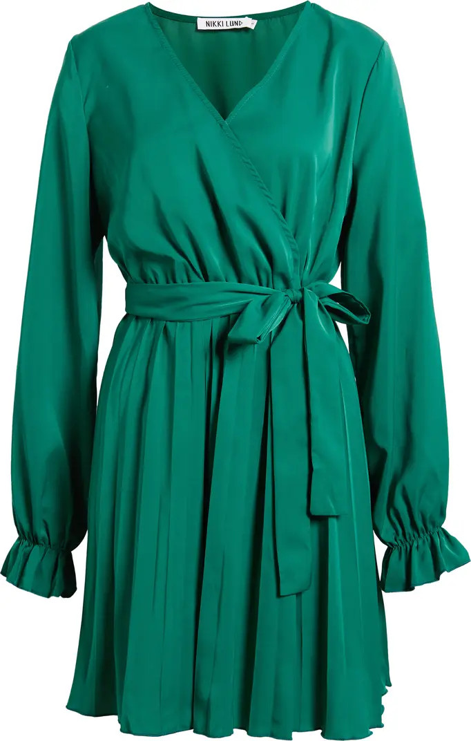 Sienna Long Sleeve Faux Wrap Dress | Nordstrom