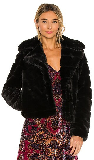 Faux Fur Coat in Supastar | Revolve Clothing (Global)
