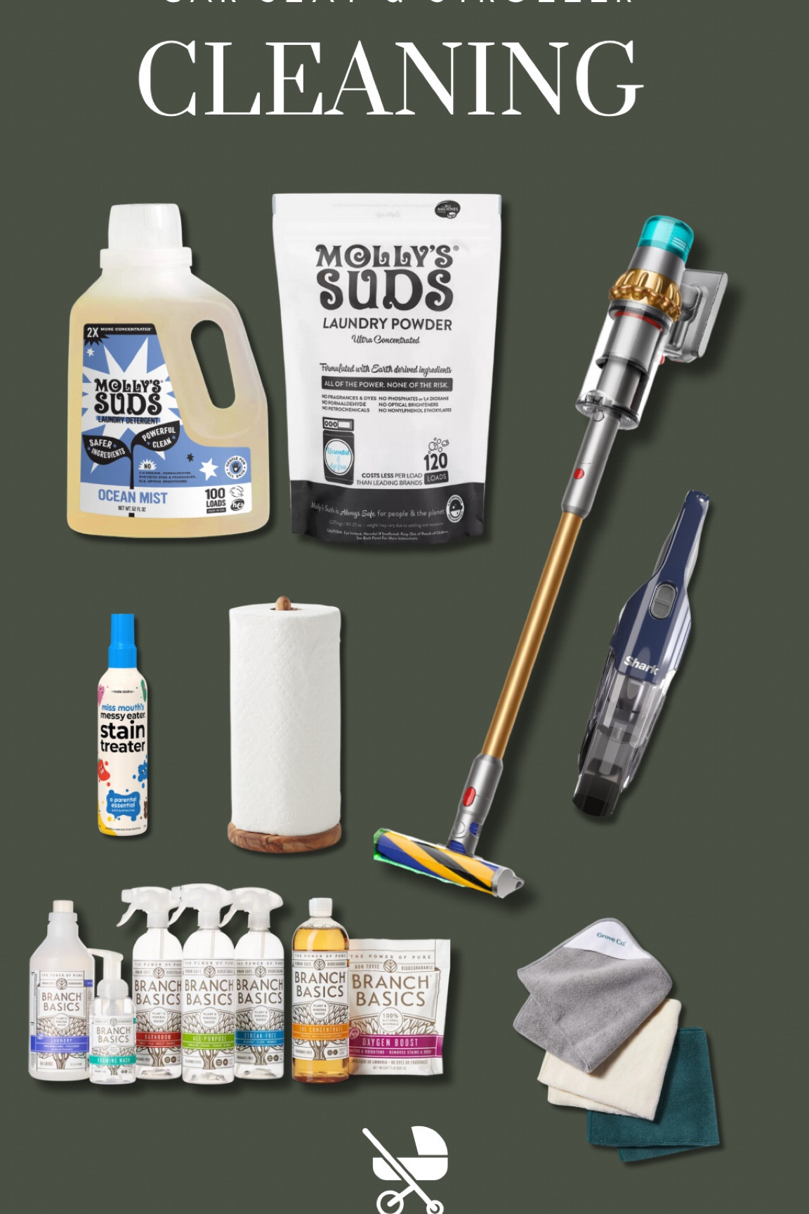 These are my favorite natural/non toxic cleaning products to clean car seats and strollers! I also use most of them to clean my house and care for my babies. 💕

#LTKbaby #LTKfamily #LTKkids